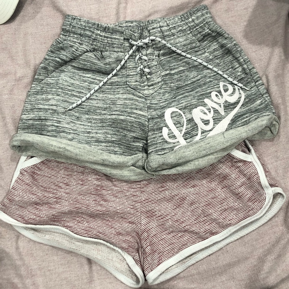 (2) XS sleeping shorts